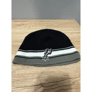 NBA San Antonio Spurs Beanie Cap Hat Adult OSFA Black